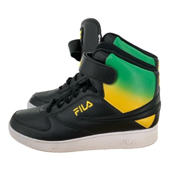 Fila A High Fade Vulc Shoes Mens Size 10.5 High Top Lace Up Synthetic Multicolor - Picture 6 of 12